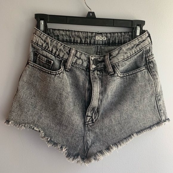 Urban Outfitters Pants - BDG Black Acid Wash Dree Shorts